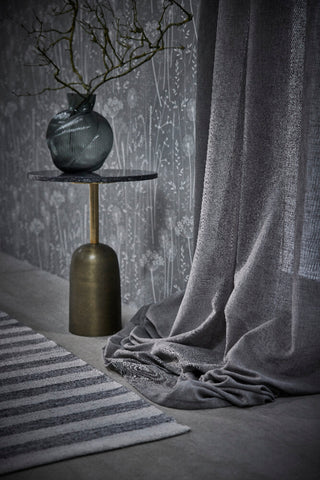 Strielle carpet 140x70 cm. light gray striped