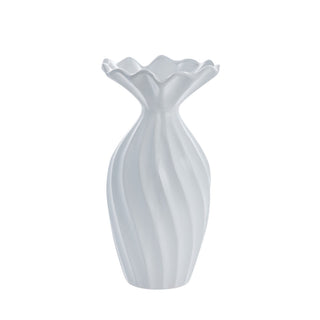 Susille vase H25 cm. hvit