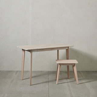 Ellie desk 75x55 cm. White wash oak