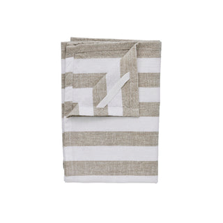 Olivia tea towel 70x50 cm. beige striped