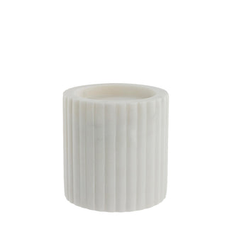 Eliana stand for block light 10 cm. white marble