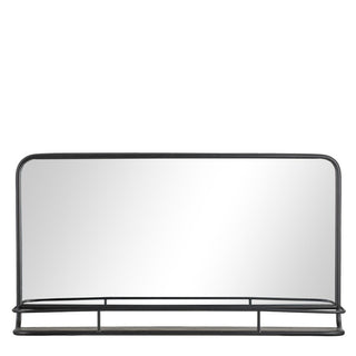 Hildia mirror 90x50 cm. black