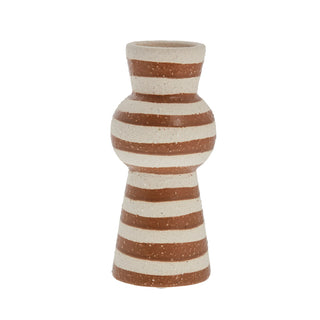 Aniella decorative vase H20 cm. golden brown