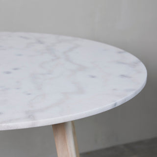 Ellie dining table marble Ø100 cm.