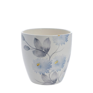 Sanella large flowerpot Ø20 cm light blue