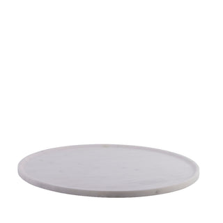 Ellia marble dish Ø40 cm. white