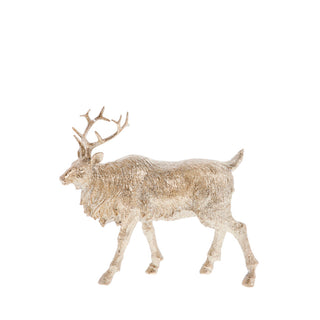 Sessia deer H20 cm. light gold