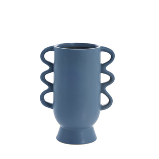 Suselle vase H20.3 cm. blue