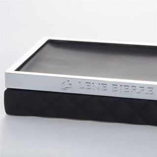 Portia soap dish 13x10 cm. black