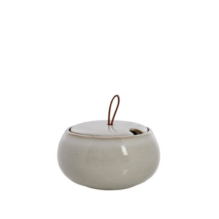 Amera sugar bowl H7 cm. beige