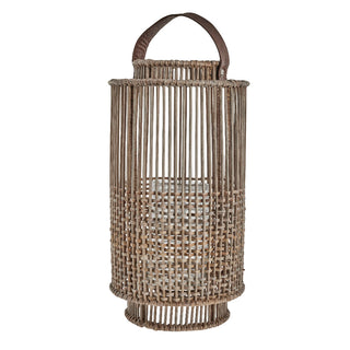 Noralle lantern 51x27 cm. natural wicker