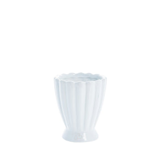 Shenella flower pot hider H12 cm. white