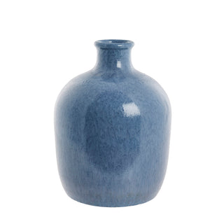 Vasilia vase in stoneware 39.5cm. blue