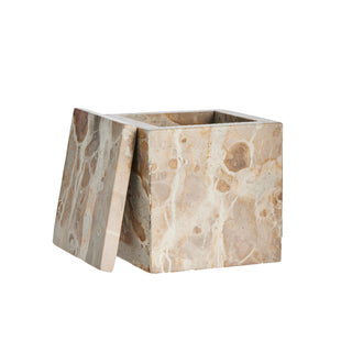 Ellia box H13 cm. Marble