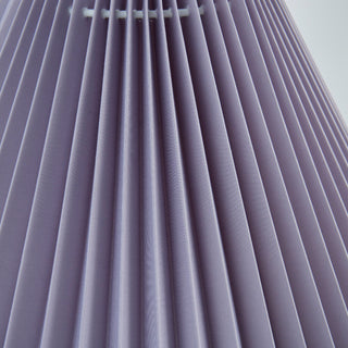 Pleatia lampshade H21 cm. purple