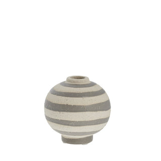 Aniella vase H11 cm. grey