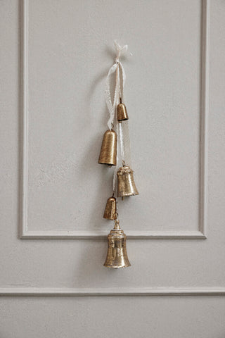 Missia bell 10 cm light gold