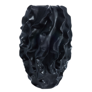 Sannia floor vase H48 cm. black