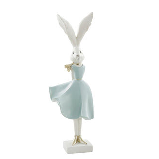 Sevia Easter figurine lady polyresin H36.5 cm blue