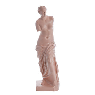 Statia sculpture H46.2 cm. pink