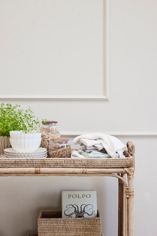 Norah console table 88x79 cm. braid