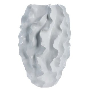 Sannia floor vase H48 cm. white