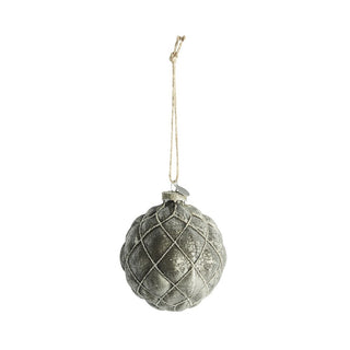 Norille Christmas ball H11 cm. dark grey