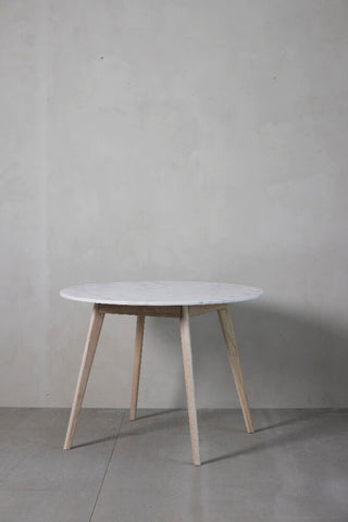 Ellie dining table marble Ø100 cm.