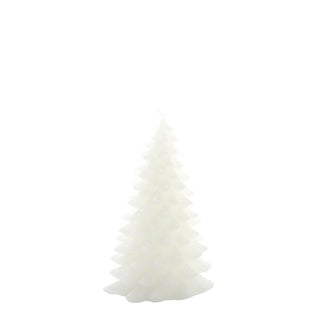 Trelia Christmas tree candle H22cm white