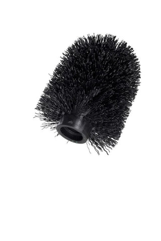 Bath toilet brush head black