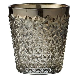 Cristille tealight holder silver 11.5 cm.