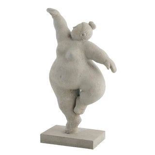 Serafina female figure H28.8 cm. grey