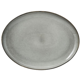 Amera dish 40x30 cm. grey