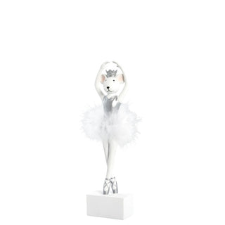 Salinna ballerina mouse 25.5 cm white