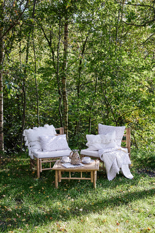 Norah thermos jug in wicker rattan