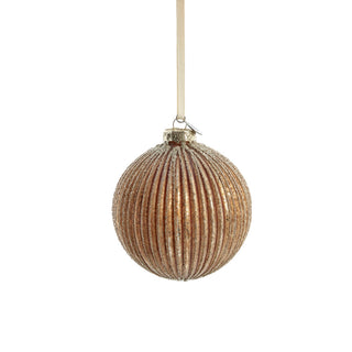 Norille Christmas ball 10 cm brown