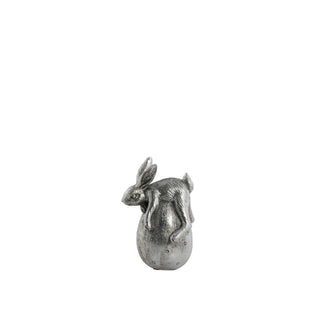 Semina Easter Bunny Figure silver 11.5 cm.