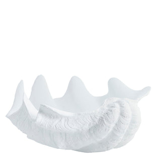 Shella decorative bowl W39 cm. white