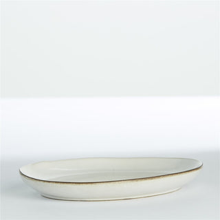 Amera dinner plate 29x22.5 cm. beige