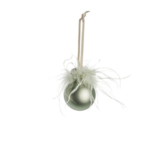 Noria Christmas ball H7 cm. dusty green