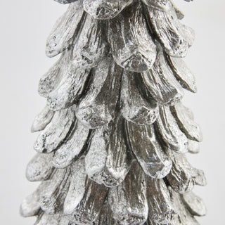 Gracie decorative tree silver H34 cm