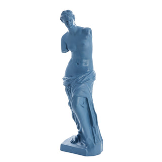 Statia sculpture H46.2 cm. blue