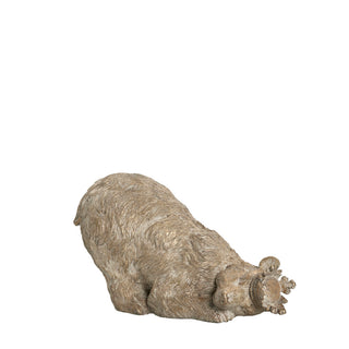 Sebina polar bear 11.5 cm antique light gold