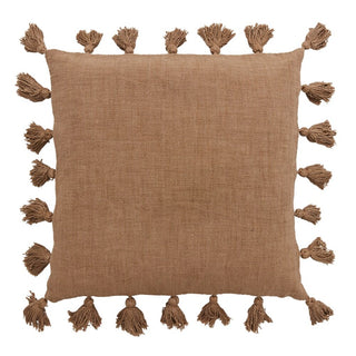 Feminia pillow 60x60 cm. golden brown