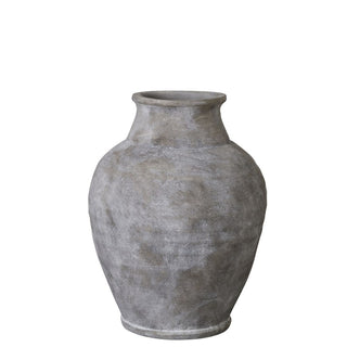 Anna vase H40.5 cm. antique gray