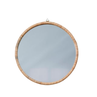 Riselle round mirror Ø60 cm. nature