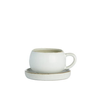 Amera espresso cup 9x9 cm. beige