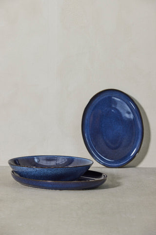 Amera dish 40x30 cm. blue