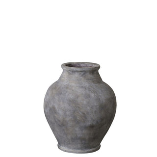 Anna vase H33 cm. antique gray