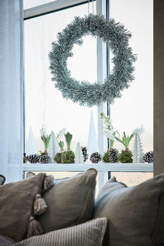 Vintia wreath Ø65 cm. green